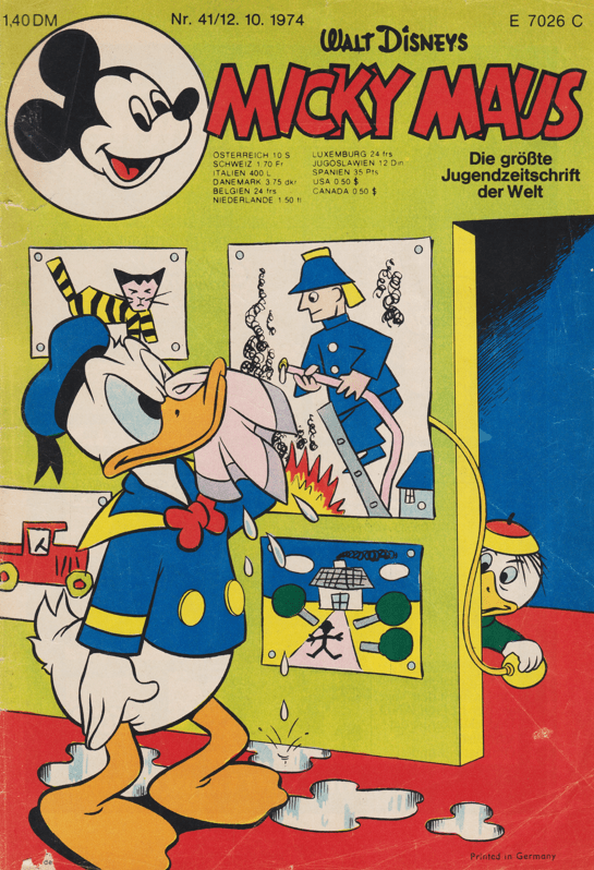 Micky Maus 1974: Heft 41 - secondcomic