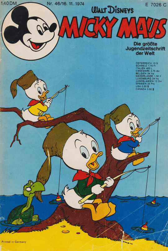Micky Maus 1974: Heft 46 - secondcomic