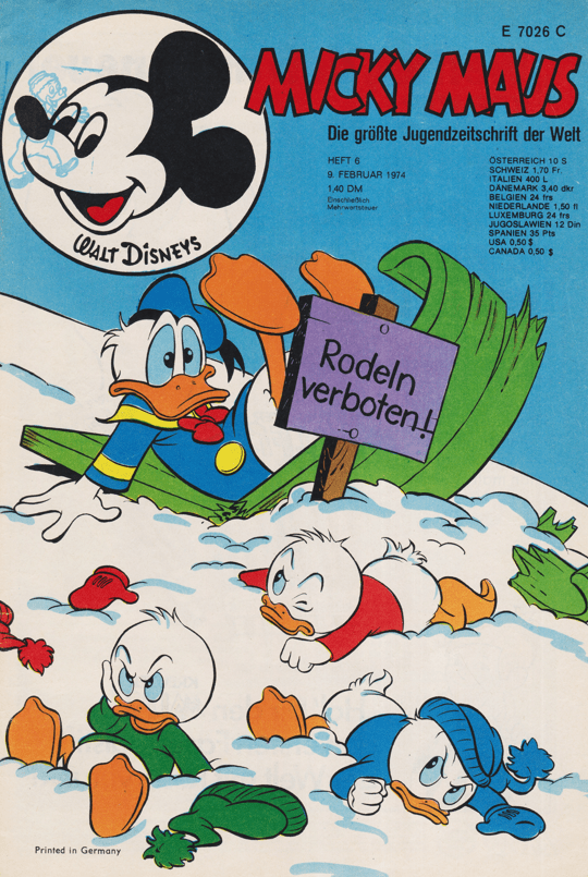 Micky Maus 1974: Heft 6 - secondcomic