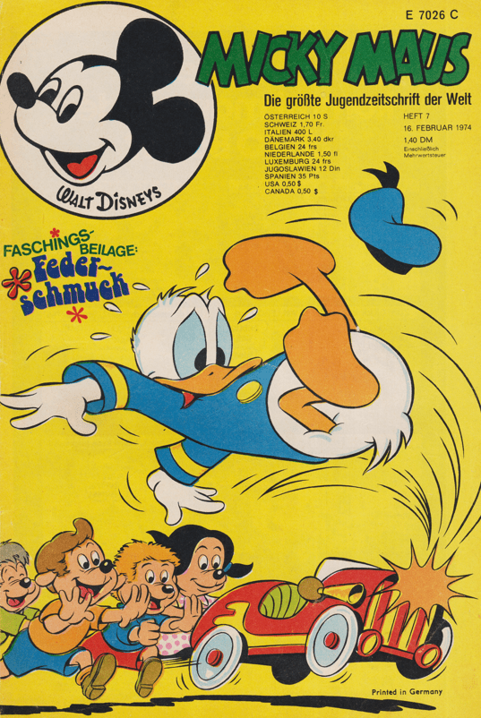 Micky Maus 1974: Heft 7 - secondcomic