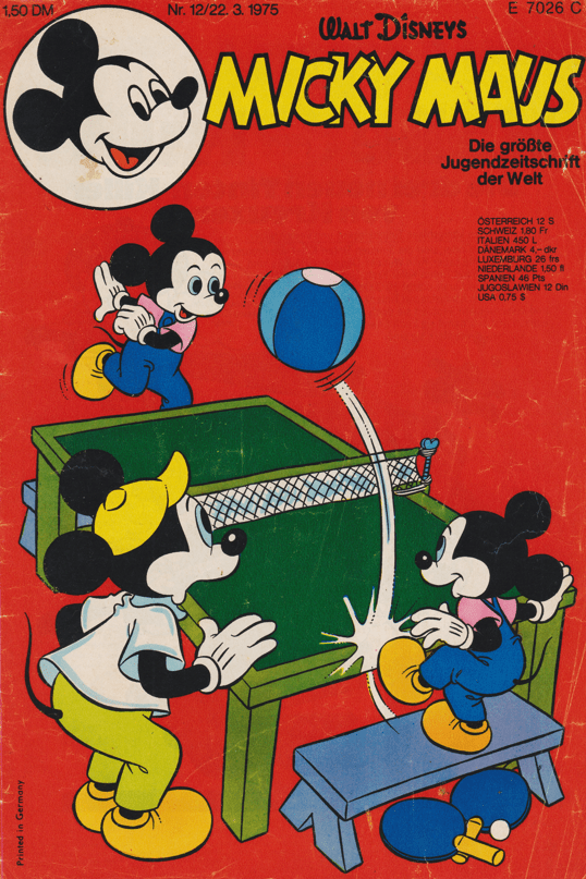 Micky Maus 1975: Heft 12 - secondcomic