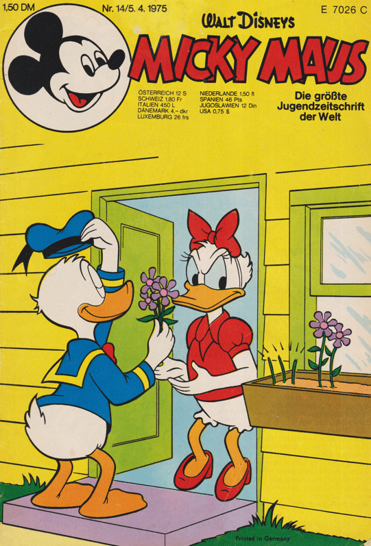 Micky Maus 1975: Heft 14 - secondcomic