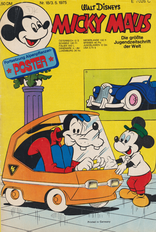 Micky Maus 1975: Heft 18 - secondcomic