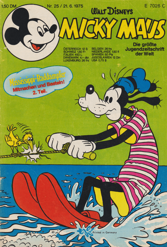 Micky Maus 1975: Heft 25 - secondcomic