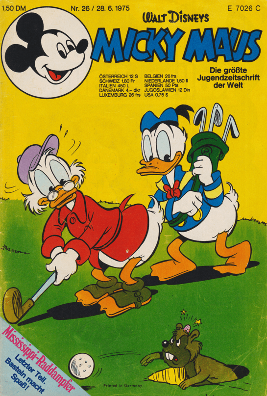Micky Maus 1975: Heft 26 - secondcomic