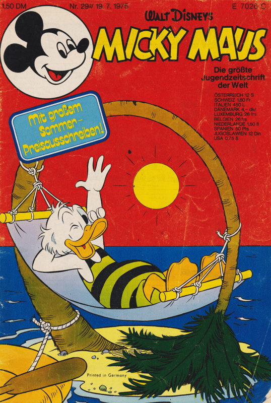Micky Maus 1975: Heft 29 - secondcomic