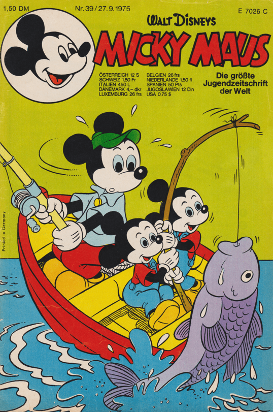 Micky Maus 1975: Heft 39 - secondcomic