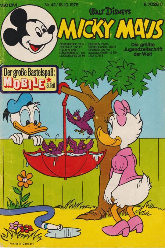 Micky Maus 1975: Heft 42 - secondcomic