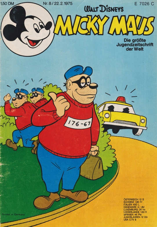 Micky Maus 1975: Heft 8 - secondcomic