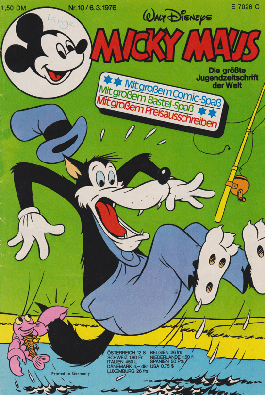 Micky Maus 1976: Heft 10 - secondcomic