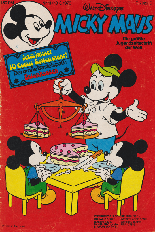 Micky Maus 1976: Heft 11 - secondcomic