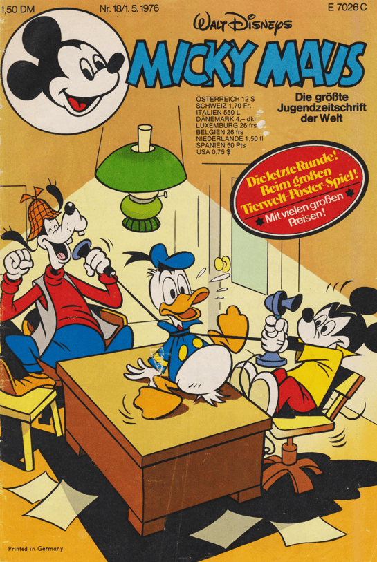 Micky Maus 1976: Heft 18 - secondcomic