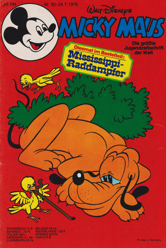 Micky Maus 1976: Heft 30 - secondcomic