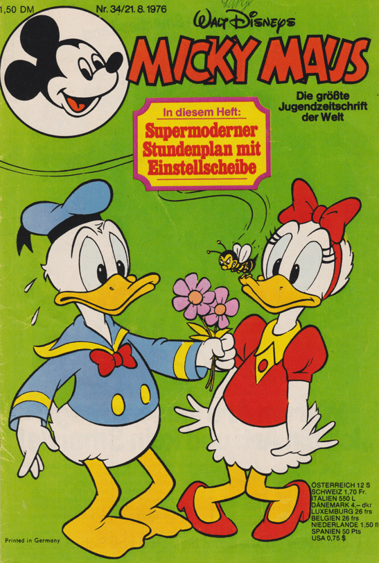 Micky Maus 1976: Heft 34 - secondcomic