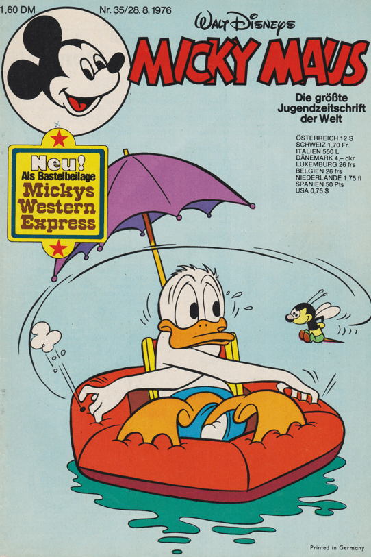 Micky Maus 1976: Heft 35 - secondcomic