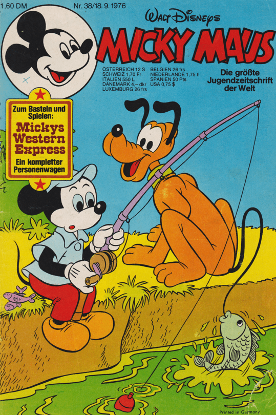 Micky Maus 1976: Heft 38 - secondcomic