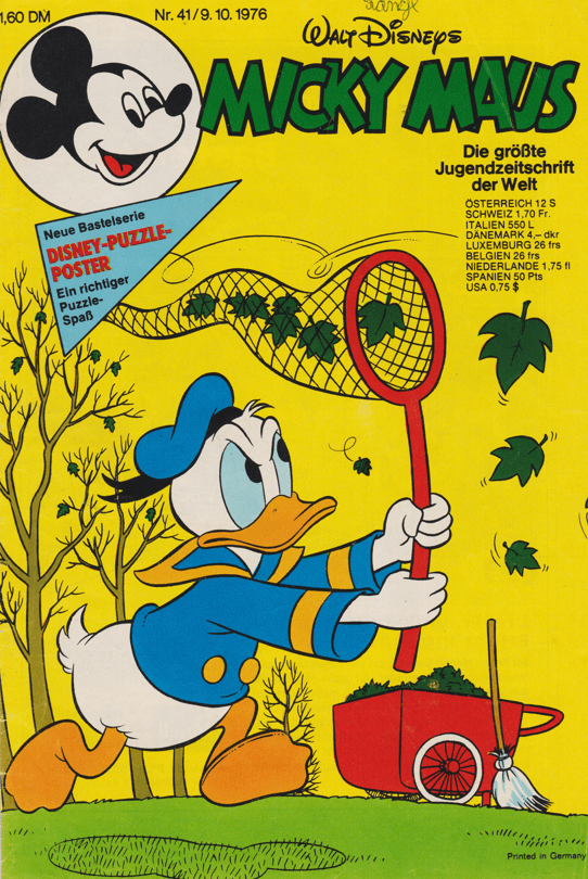 Micky Maus 1976: Heft 41 - secondcomic