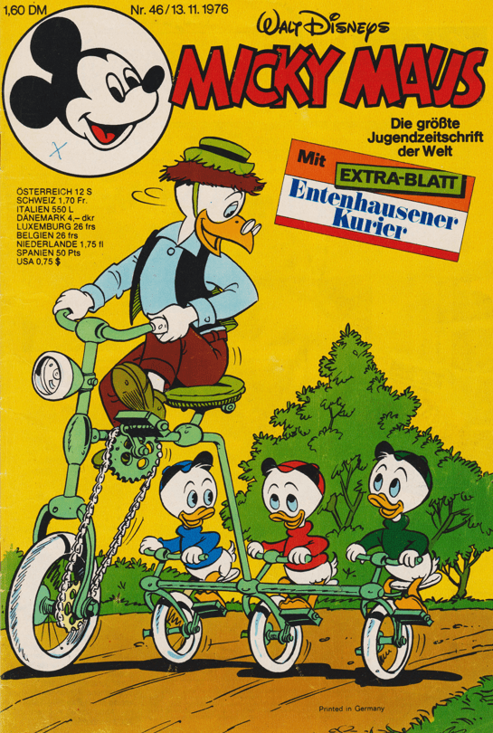 Micky Maus 1976: Heft 46 - secondcomic