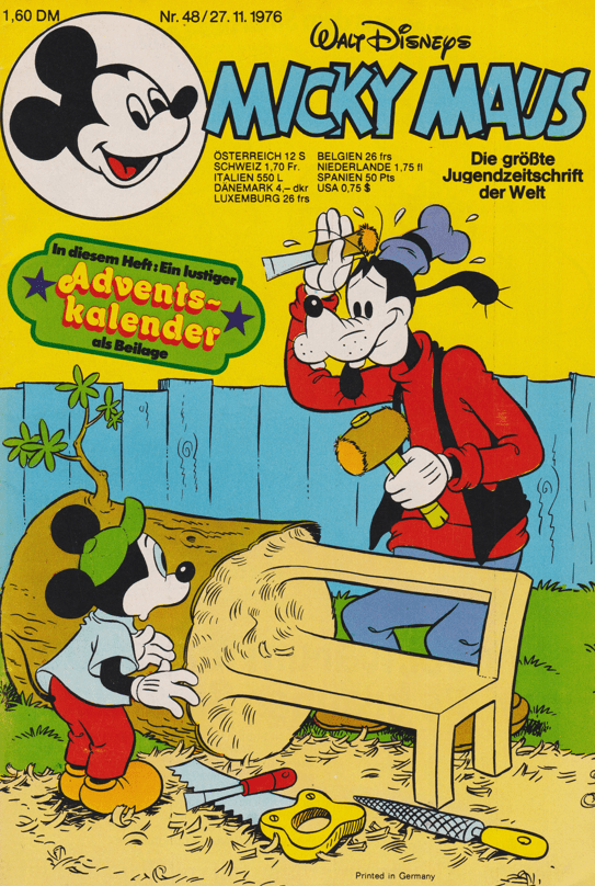 Micky Maus 1976: Heft 48 - secondcomic