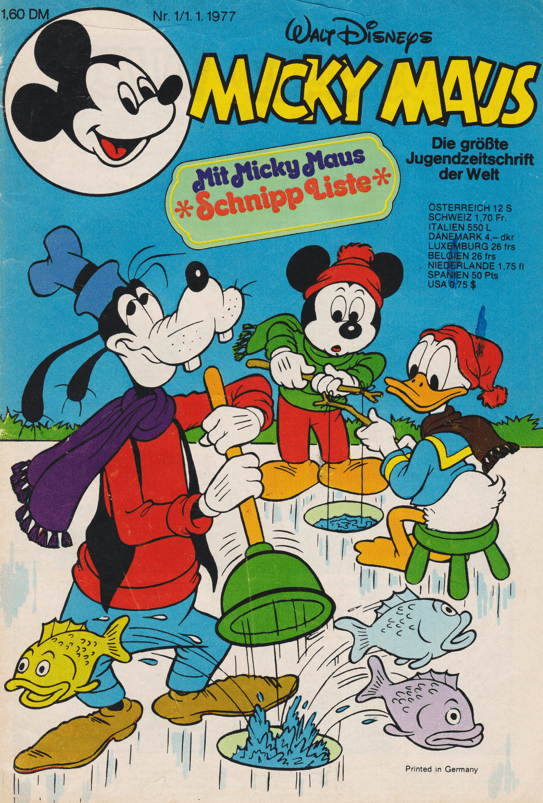 Micky Maus 1977: Heft 1 - secondcomic