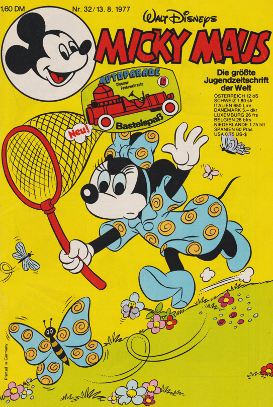 Micky Maus 1977: Heft 32 - secondcomic