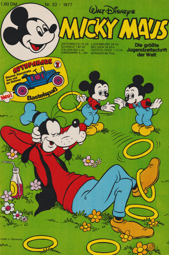 Micky Maus 1977: Heft 33 - secondcomic