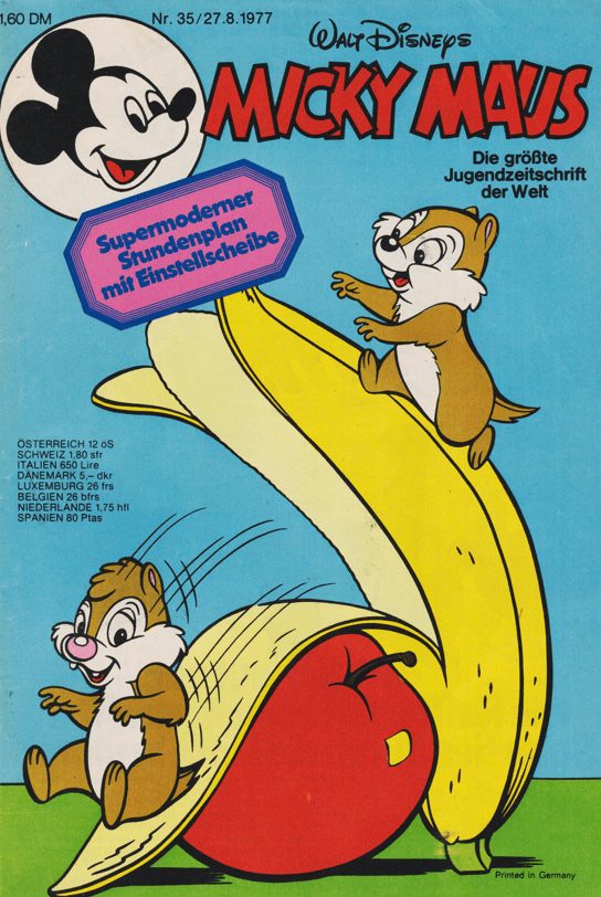 Micky Maus 1977: Heft 35 - secondcomic