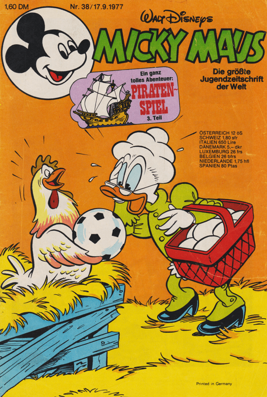 Micky Maus 1977: Heft 38 - secondcomic