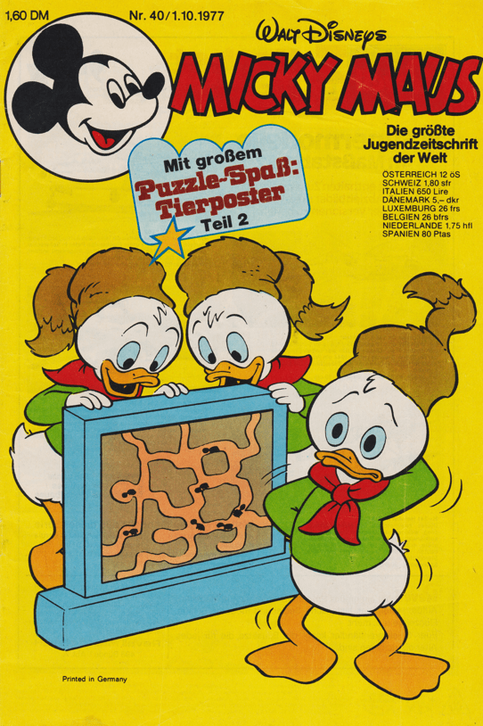 Micky Maus 1977: Heft 40 - secondcomic