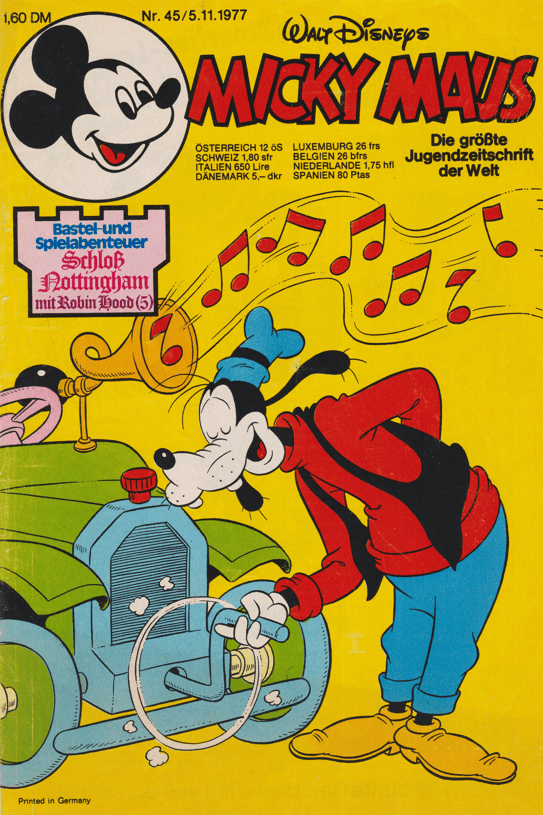 Micky Maus 1977: Heft 45 - secondcomic