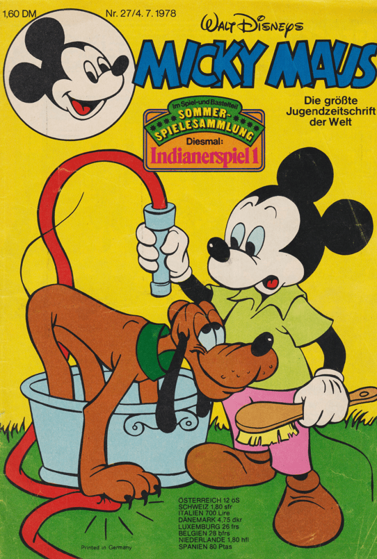 Micky Maus 1978: Heft 27 - secondcomic