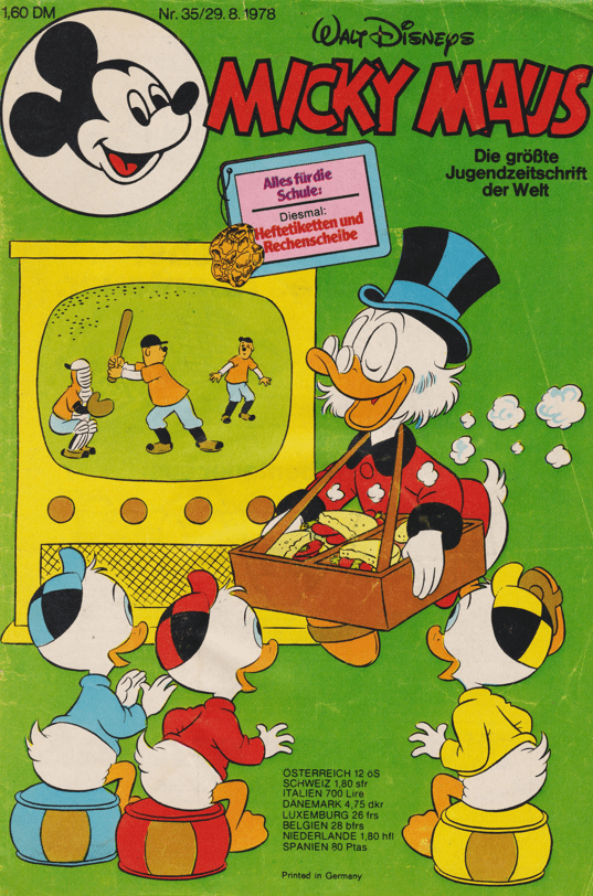 Micky Maus 1978: Heft 35 - secondcomic