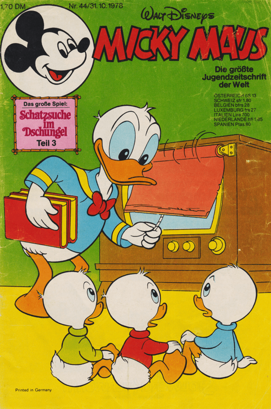 Micky Maus 1978: Heft 44 - secondcomic