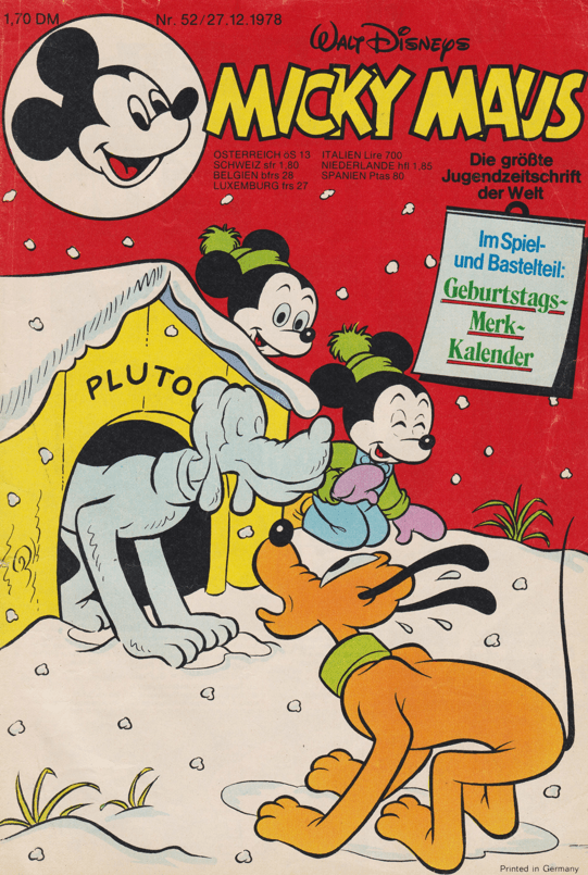 Micky Maus 1978: Heft 52 - secondcomic