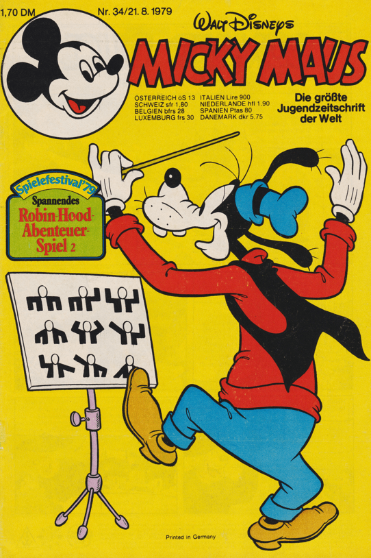 Micky Maus 1979: Heft 34 - secondcomic