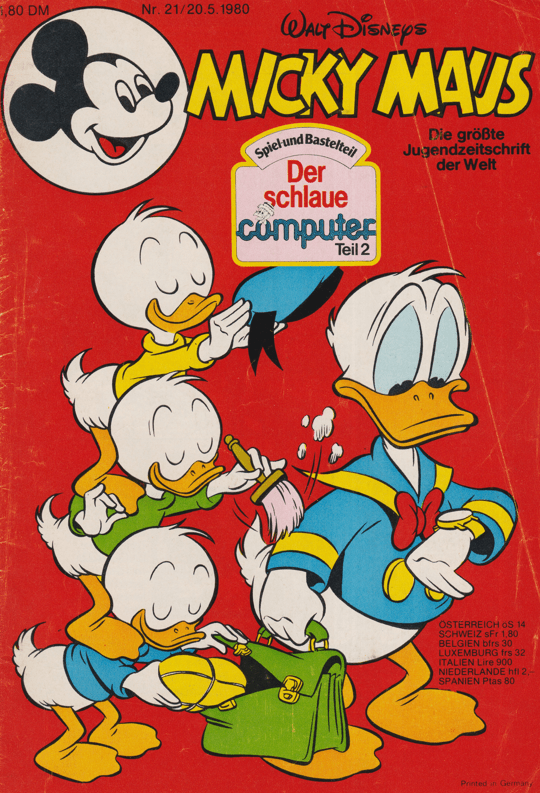 Micky Maus 1980: Heft 21 - secondcomic