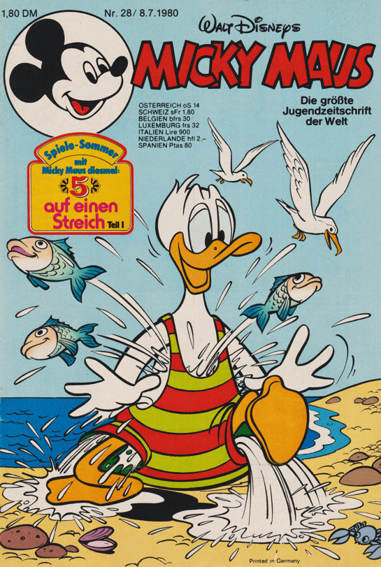 Micky Maus 1980: Heft 28 - secondcomic