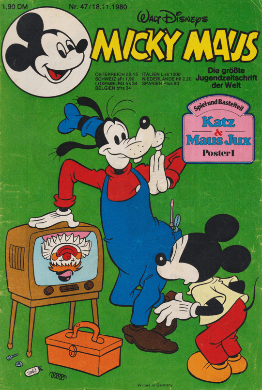 Micky Maus 1980: Heft 47 - secondcomic