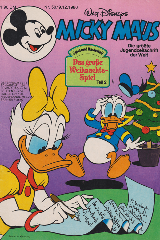 Micky Maus 1980: Heft 50 - secondcomic