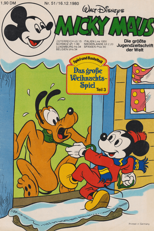 Micky Maus 1980: Heft 51 - secondcomic