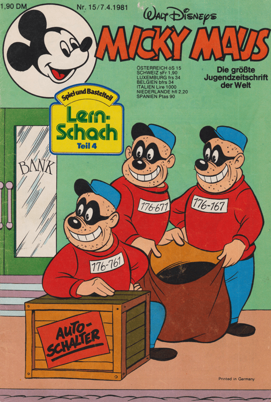 Micky Maus 1981: Heft 15 - secondcomic