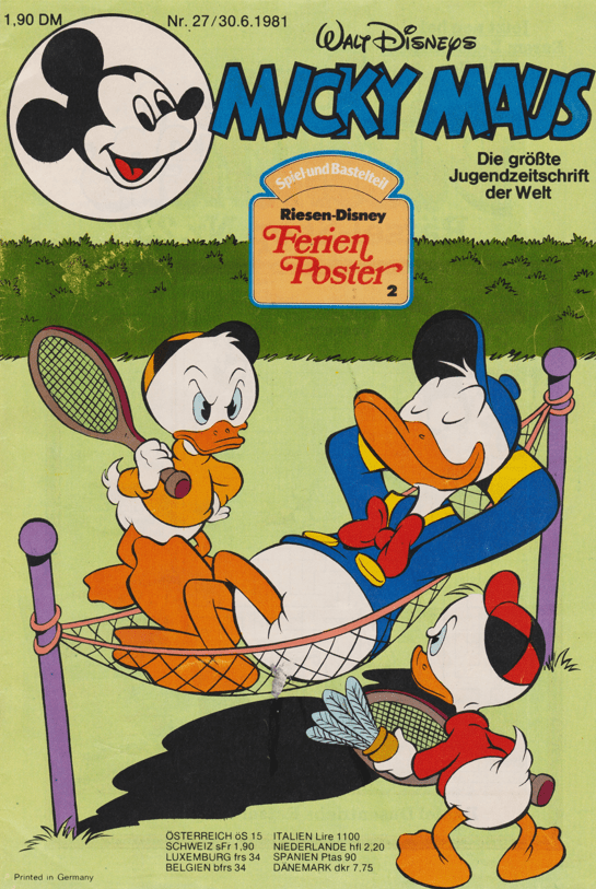 Micky Maus 1981: Heft 27 - secondcomic