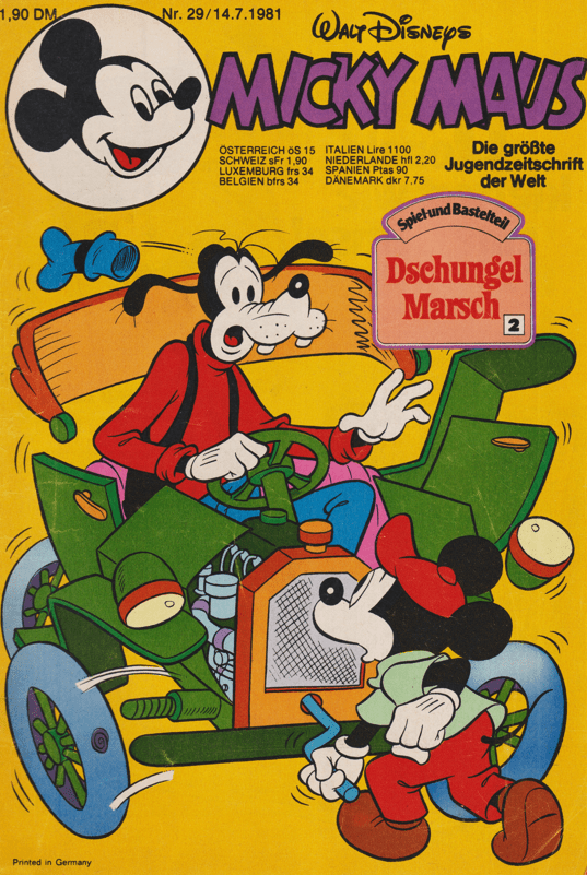 Micky Maus 1981: Heft 29 - secondcomic