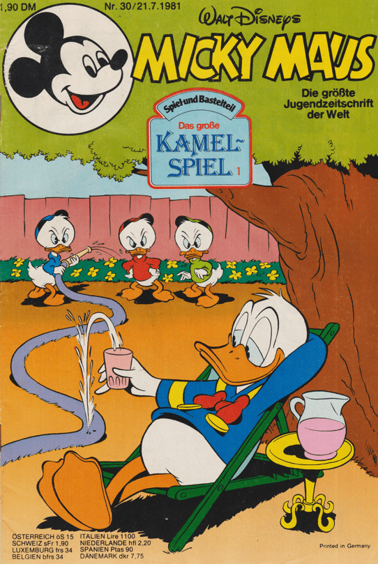 Micky Maus 1981: Heft 30 - secondcomic