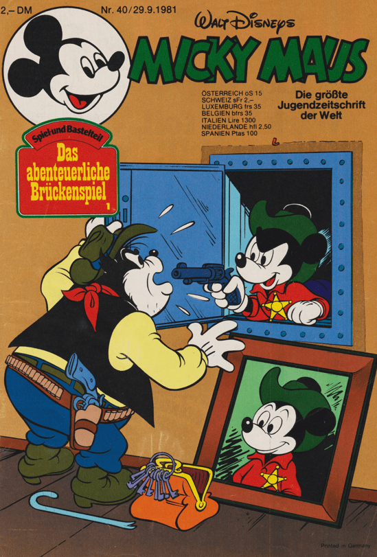 Micky Maus 1981: Heft 40 - secondcomic