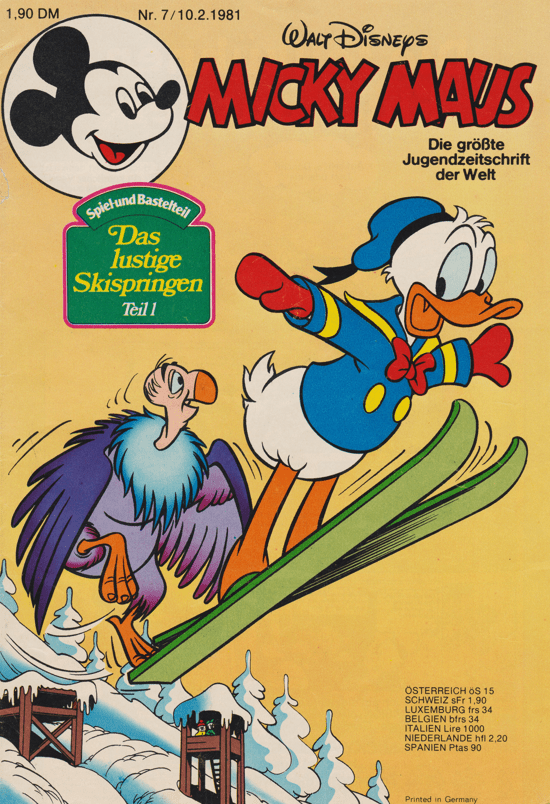 Micky Maus 1981: Heft 7 - secondcomic