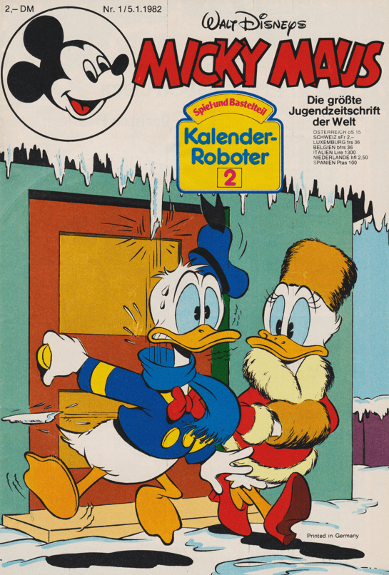 Micky Maus 1982: Heft 1 - secondcomic