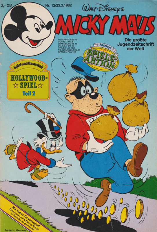 Micky Maus 1982: Heft 12 - secondcomic