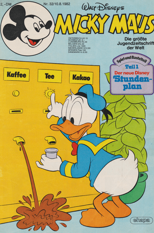 Micky Maus 1982: Heft 32 - secondcomic