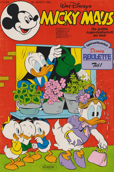 Micky Maus 1982: Heft 39 günstig gebraucht kaufen – secondcomic